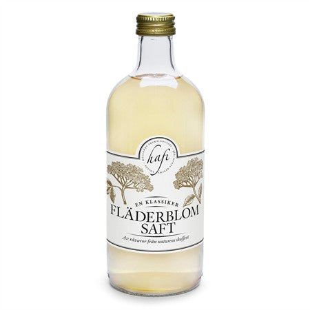 Fläderblomsaft 500 ml från Hafi – klassisk sommardrink utan konserveringsmedel från Hafi, LIV Spice & Co