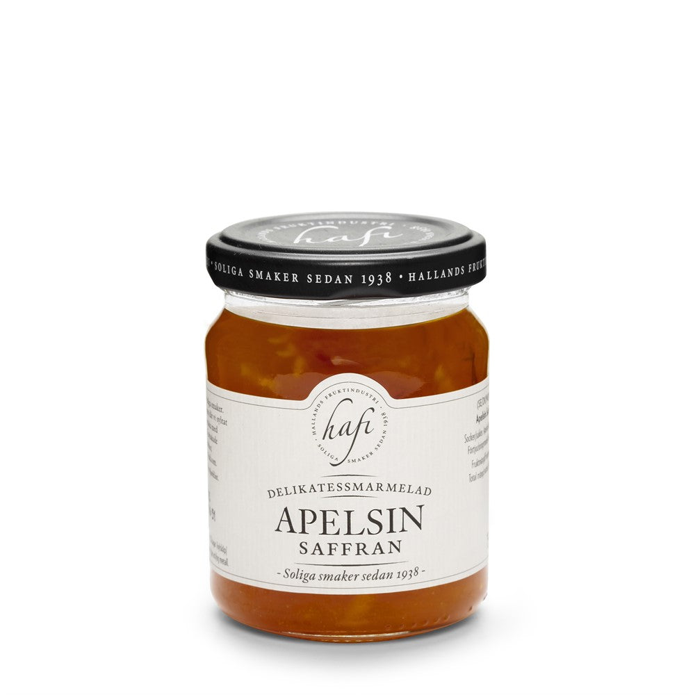 Apelsin Saffran Marmelad 150g – exklusiv marmelad med apelsin och saffran från Hafi Delikatess , LIV Spice & Co