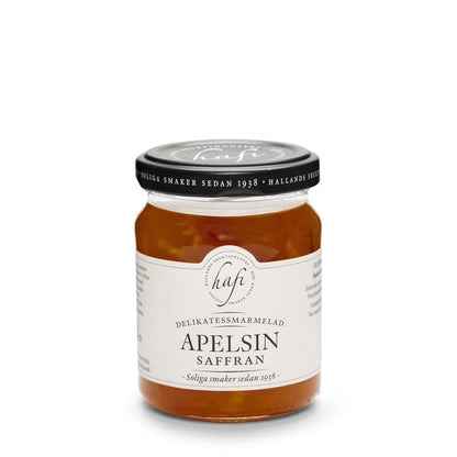 Apelsin Saffran Marmelad 150g – exklusiv marmelad med apelsin och saffran från Hafi Delikatess , LIV Spice & Co