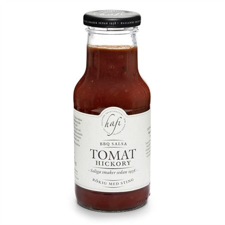 Salsa Tomat Hickory – rökig grilsås i glasburk, 295 g från Hafi | LIV Spice & Co