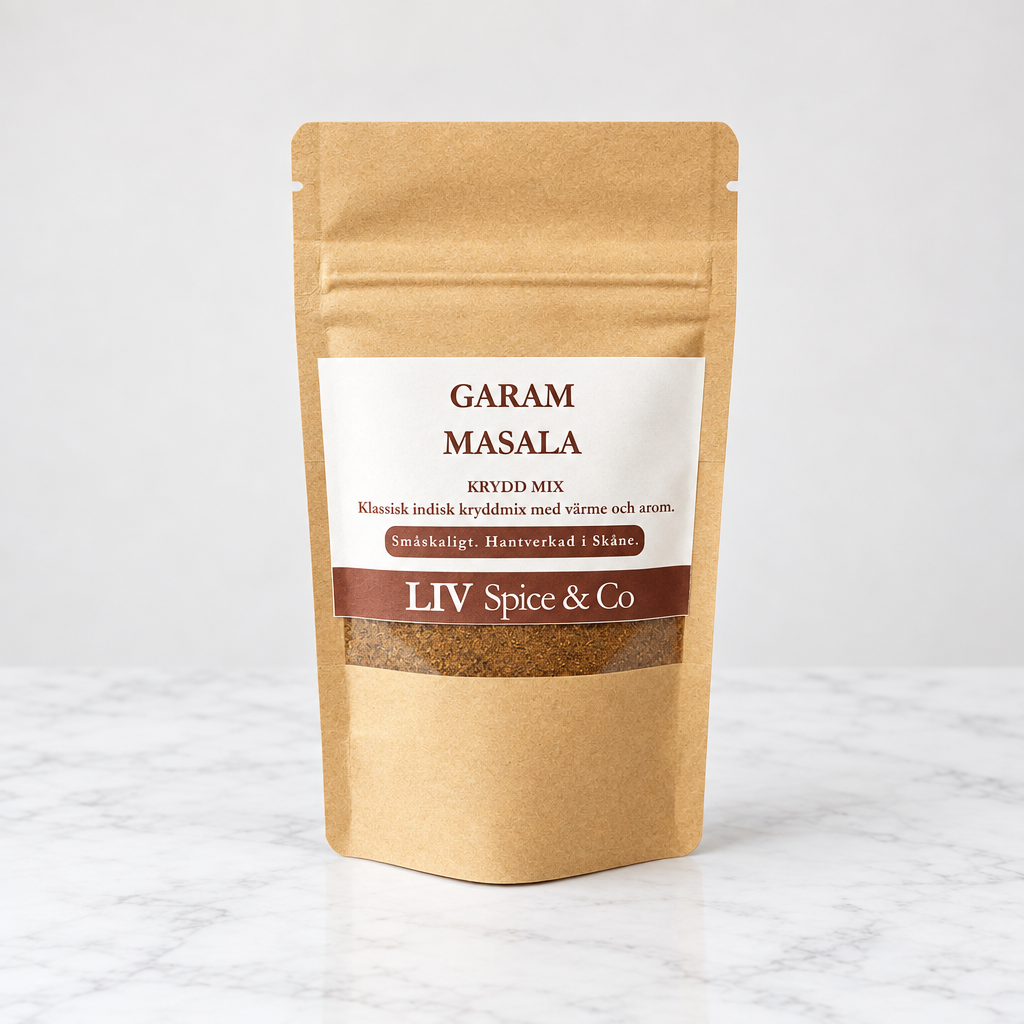 Garam Masala autentisk indisk kryddblandning från LIV Spice & Co