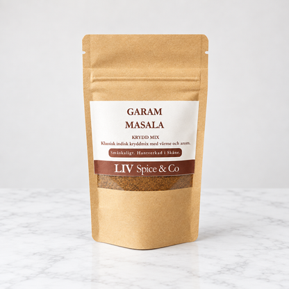 Garam Masala autentisk indisk kryddblandning från LIV Spice & Co